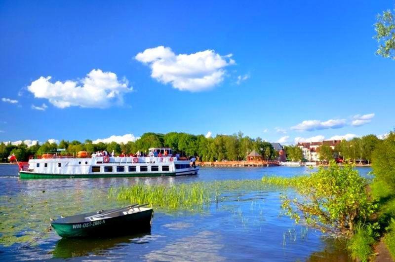 Apartament Twierdza Z Widokiem Na Jezioro Ostróda Buitenkant foto